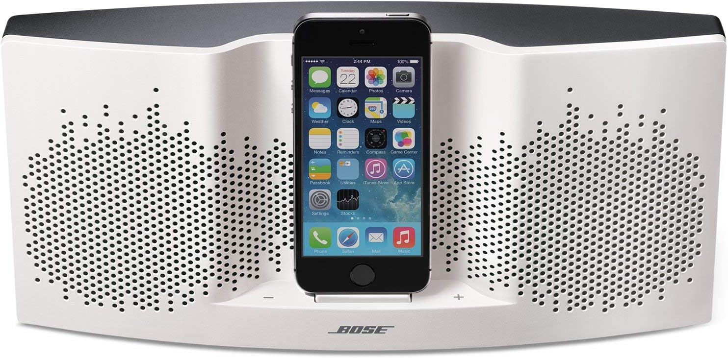 Bose SoundDock XT Speaker (White/Dark Gray) (Renewed)