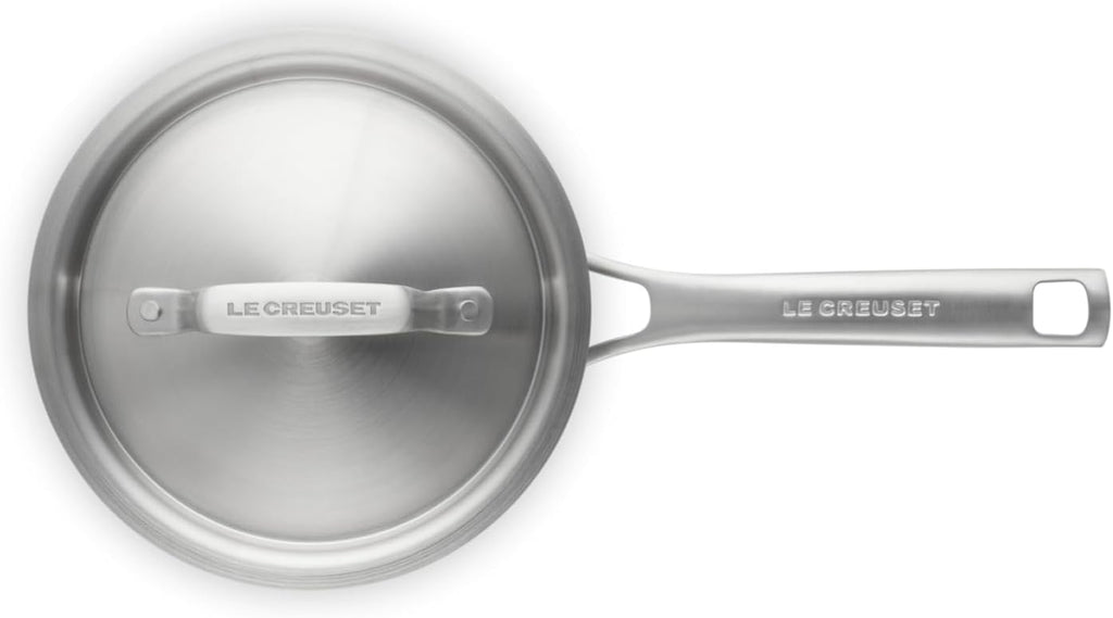 Le Creuset Stainless Steel Essential Saucepan, 2qt