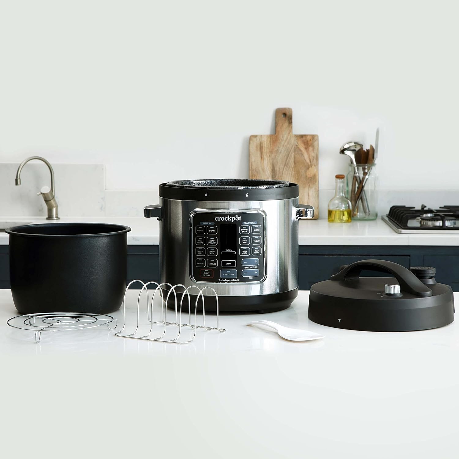 Multicooker crockpot turbo express 5.6l