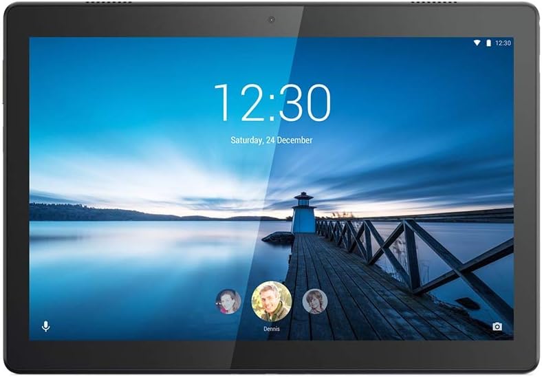 Lenovo Tab M10 HD 10.1" Tablet, Android 9.0, 16GB Storage, Quad-Core Processor, WiFi, Bluetooth, ZA4G0000US, Slate Black