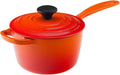 Le Creuset Enameled Cast Iron Signature Saucepan, 1.75 qt., Flame