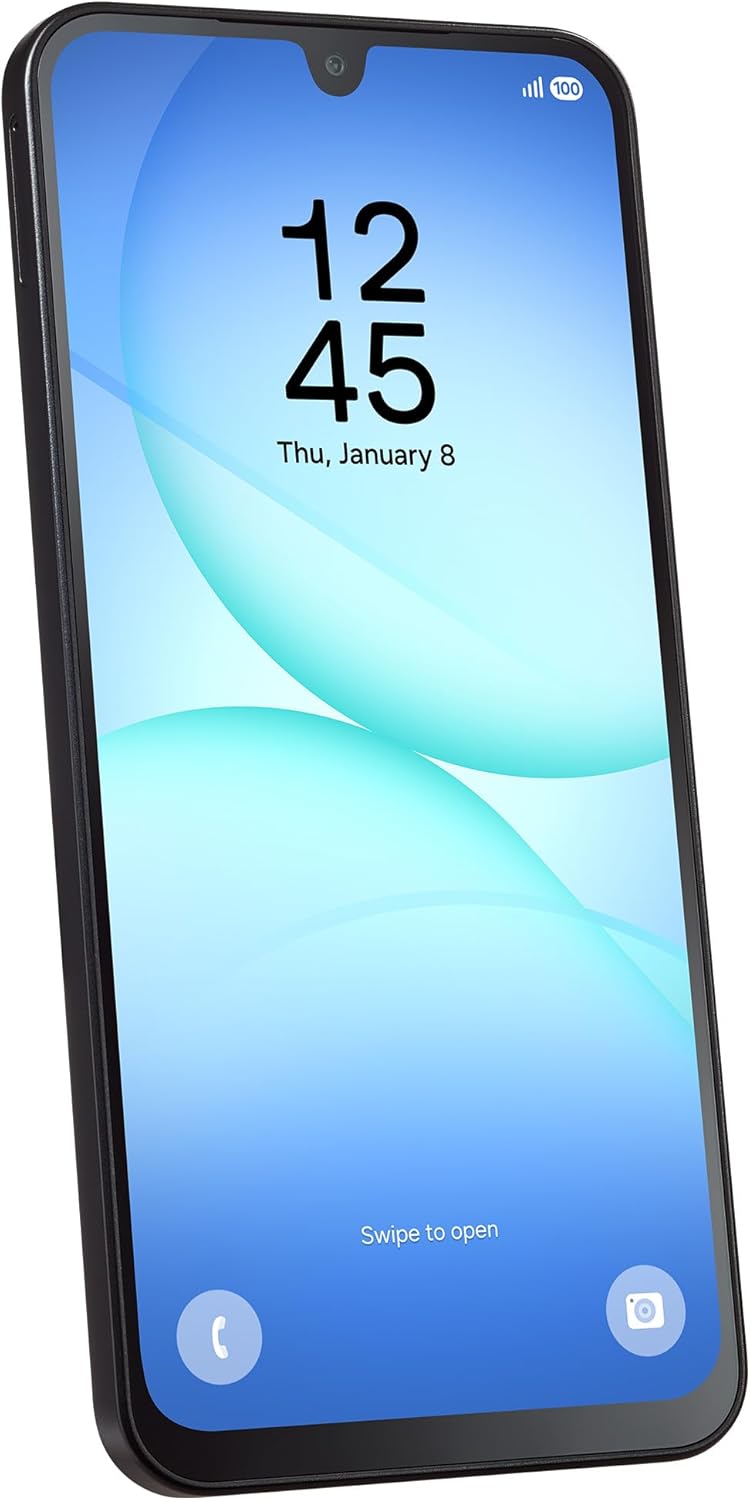 Verizon Prepaid Samsung Galaxy A17 5G, 128GB, Black - Prepaid Smartphone (Locked to Verizon Prepaid) - 6.7" Super AMOLED 90Hz Display, 50MP Triple Camera with OIS, Android 16