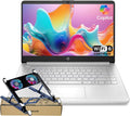HP 14" Laptop w/Office 365, Copilot AI, Intel 4-Core CPU, 8GB RAM, 128GB eMMC, SD Card Reader, Wi-Fi 6, Windows 11 Home, w/Laptop Cooler