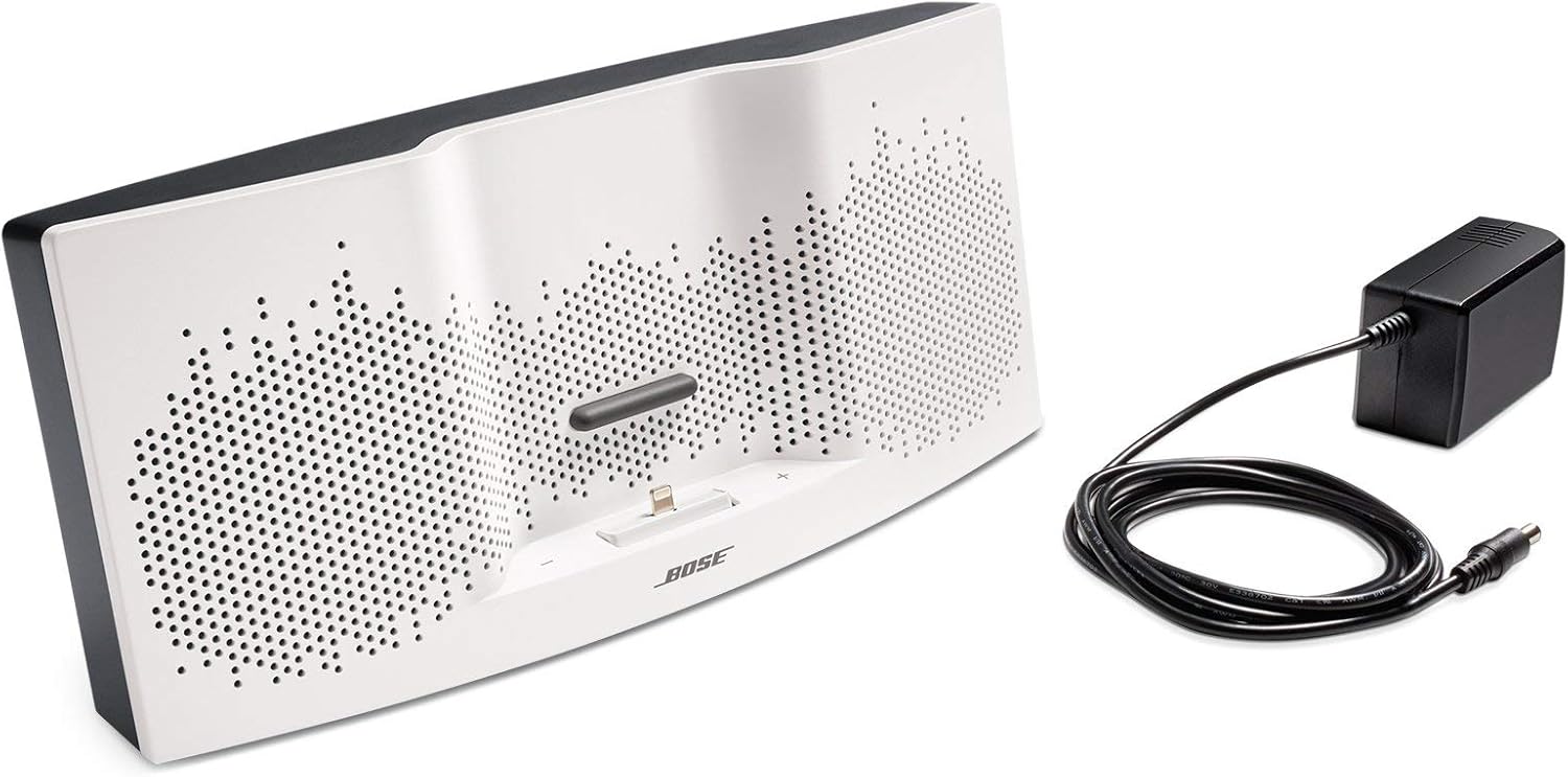 Bose SoundDock XT Speaker (White/Dark Gray) (Renewed)