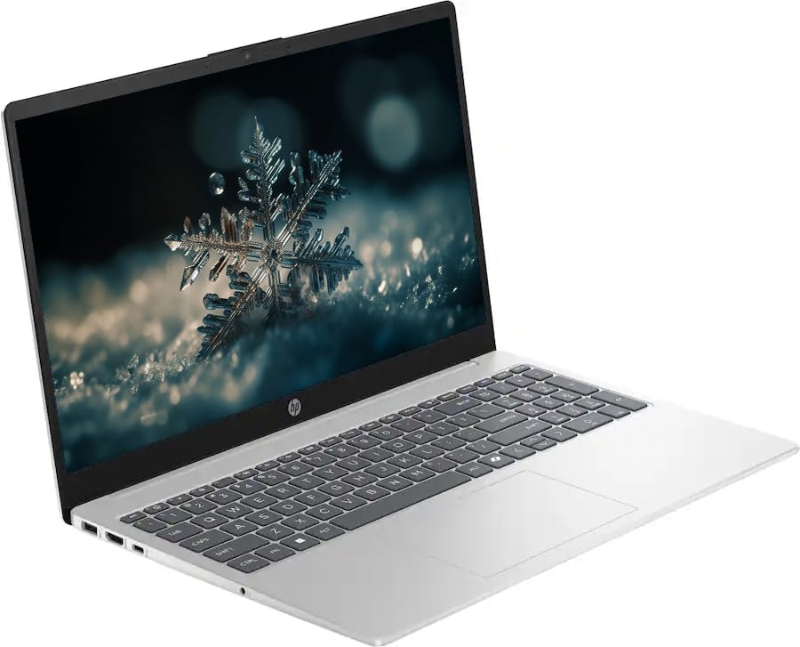 HP 15.6" FHD Touchscreen Business Laptop Computer with Microsoft Office 365, AMD Ryzen 5 Processor, Windows 11 Laptop 8GB RAM 512GB Storage (256GB SSD+256GB Docking Set), NLY Earphones, Silver
