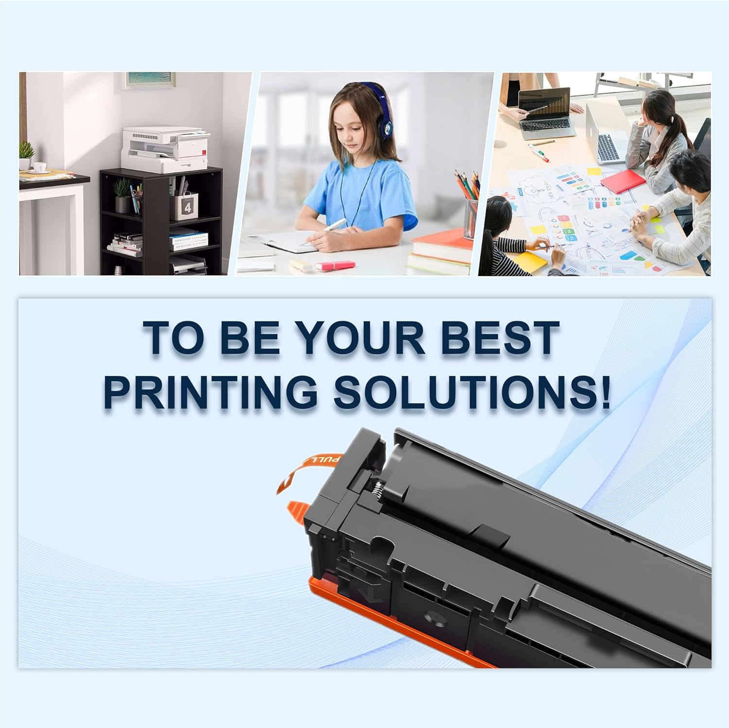 312A Toner Cartridges 4 Pack Replacement for HP 312A Toner Compatible for HP LaserJet Pro MFP M476dn M476dw M476nw Printer Ink (Black,Cyan,Magenta,Yellow)