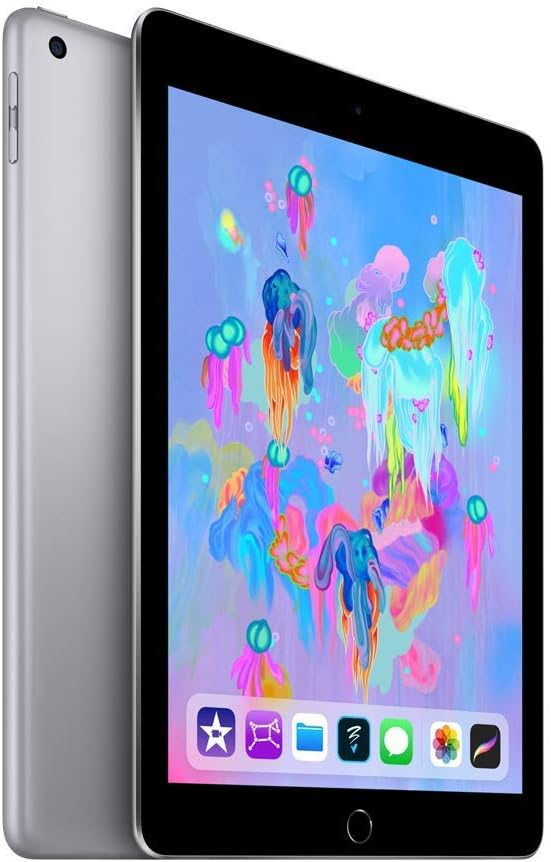 Apple 2018 iPad (Wi-Fi + Cellular, 32GB) - Space Gray (Renewed)