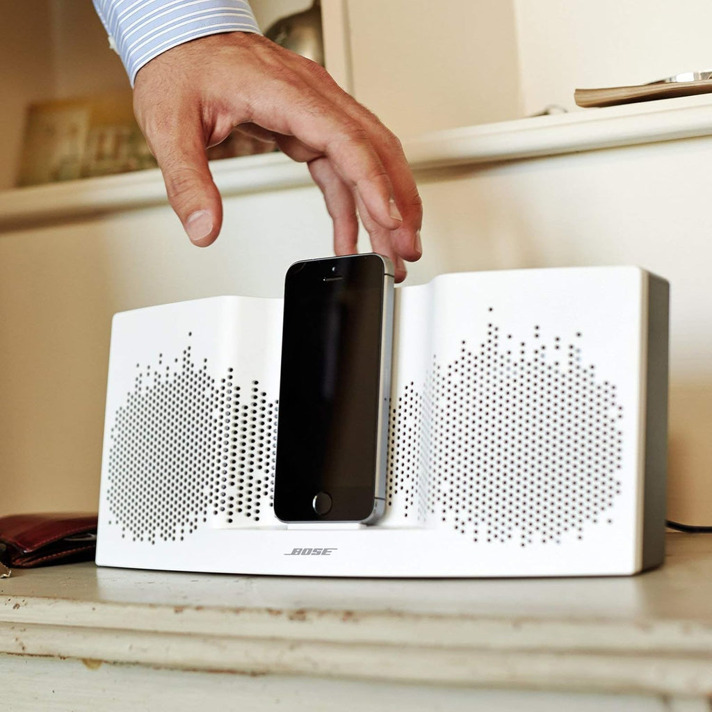 Bose SoundDock XT Speaker (White/Dark Gray) (Renewed)