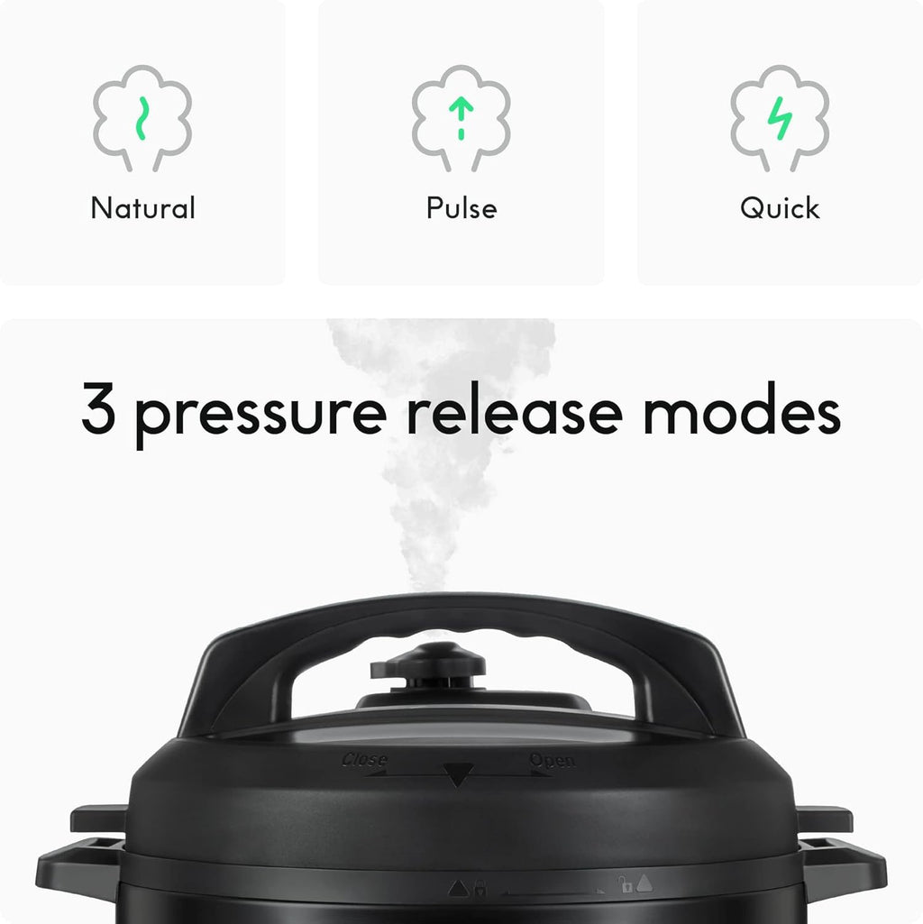 CHEF iQ Smart Pressure Cooker with WiFi and Built-in Scale - Easy-to-Use 10-in-1 Multicooker with 500+ Guided Recipes - Rice Cooker, Slow Cooker, Instant Meals for Foodies - 6 Quart - Family Size