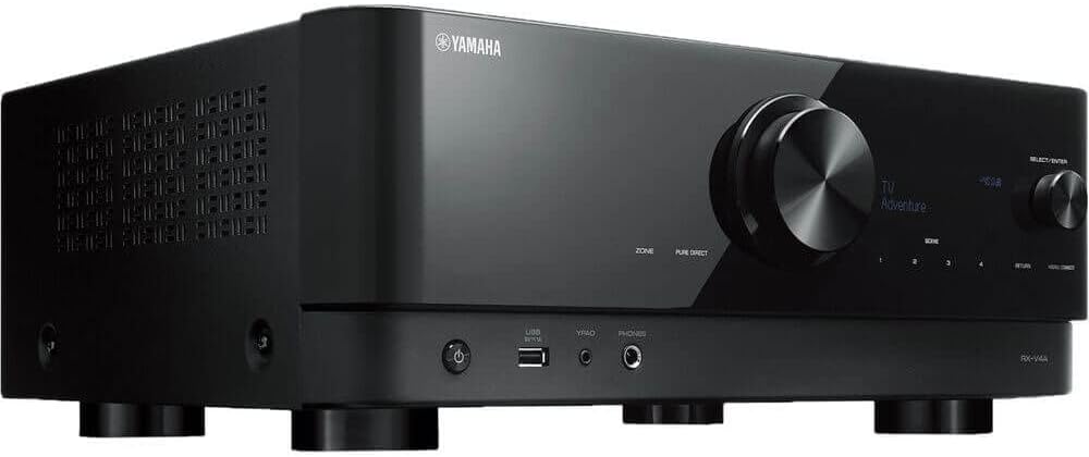 Yamaha RXV4ABL-RB 5.2-Ch. 80 Watt AV Receiver - Certified Refurbished