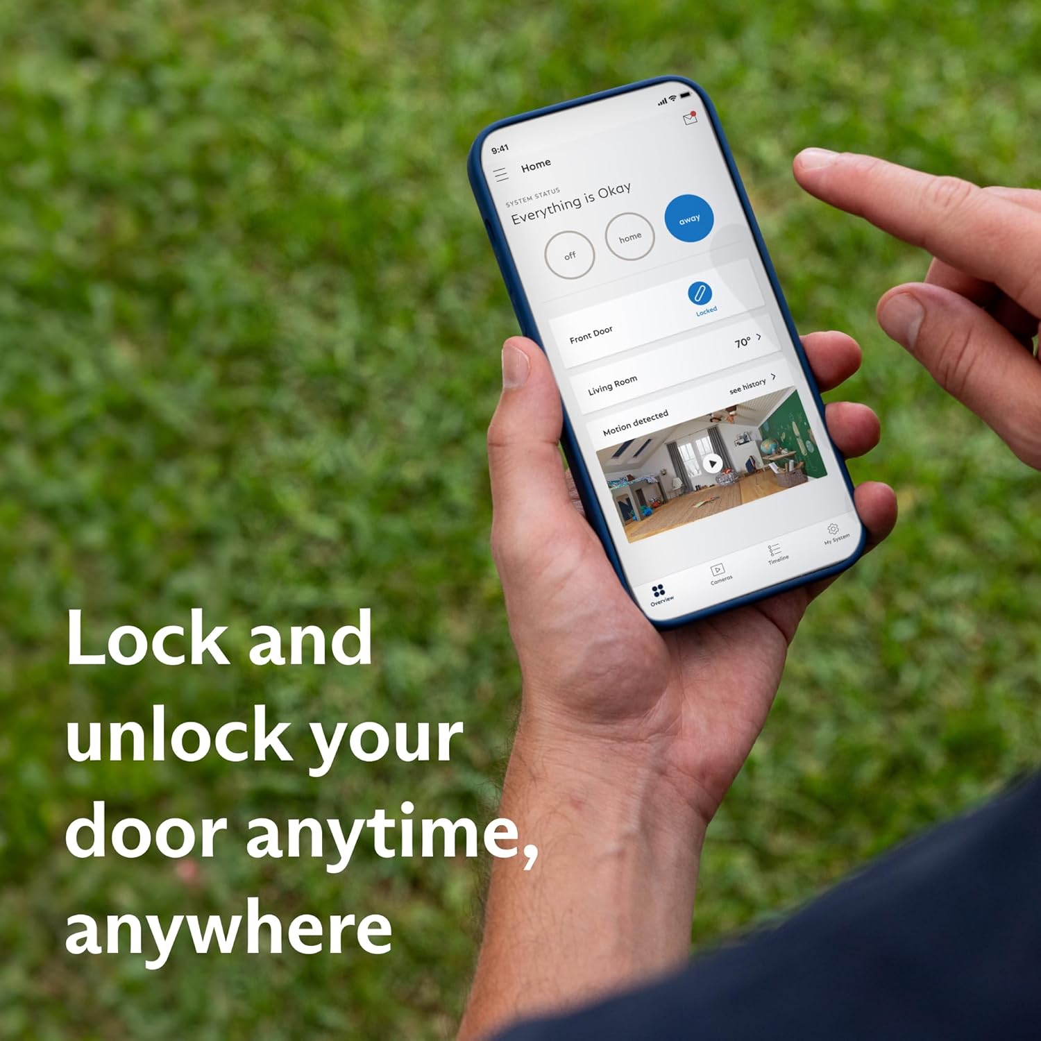 SimpliSafe Smart Lock Series 2 (Black) for The Gen 3 Home Security System