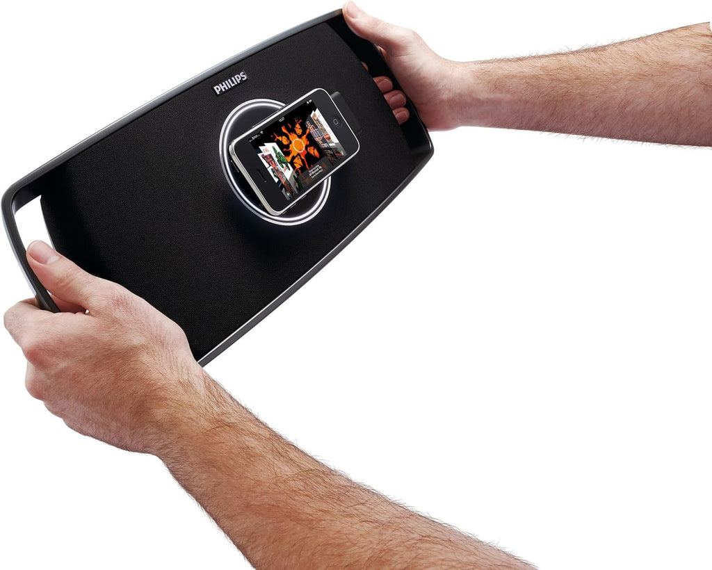 Philips Revolution Motorized Portable Speaker Dock for iPhone/iPod