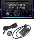 JVC KW-R950BTS 2-DIN CD Receiver BT/USB/Sirius XM/Amazon Alexa/13-Band EQ/Variable-Color Illumination with SXV300v1 Satellite Radio Tuner