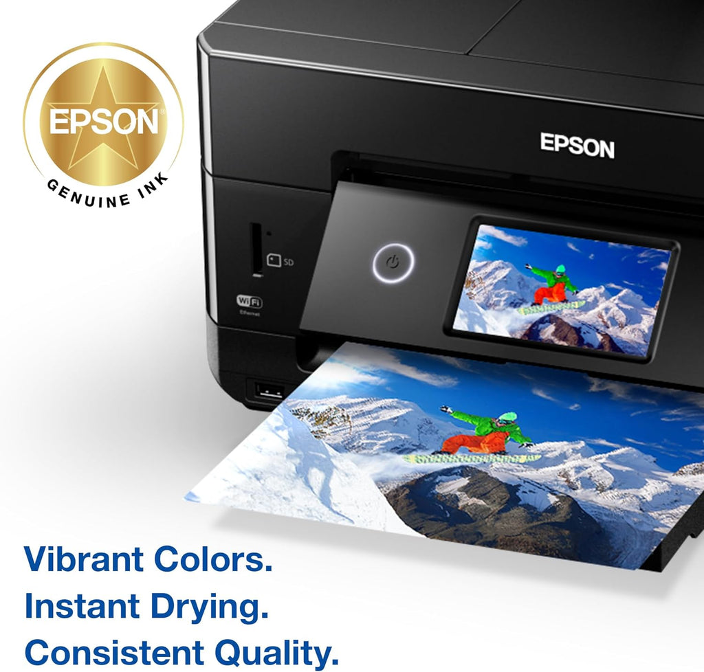 EPSON 410 Claria Premium Ink High Capacity Black & Standard Color Cartridge Combo Pack (T410XL-BCS) Works with Expression XP-530, 630, 640, 7100, 830