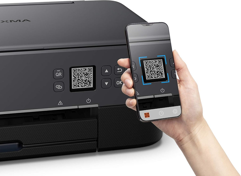 Canon TS5320 All in One Wireless Printer, Scanner, Copier with AirPrint, Black, Amazon Dash Replenishment Ready