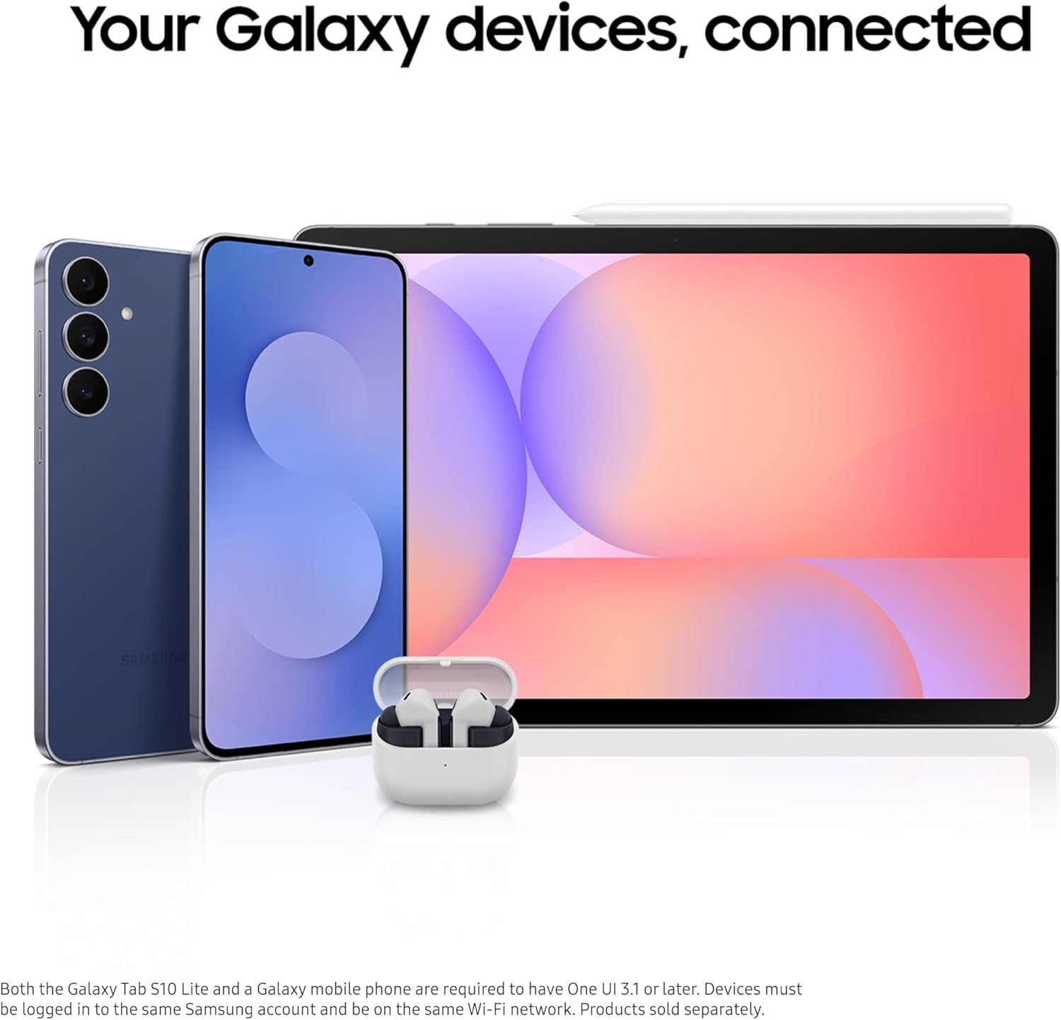 Samsung Galaxy Tab S10 Lite, 6GB RAM, 128GB, 2TB Expand, Long Battery Life, 10.9” LCD, S Pen for Note-Taking, Exynos 1380, Circle to Search, AI Tools, Gray