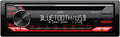 JVC Single-Din Built-in Bluetooth, Dual Phone Connection, Android Music Playback, CD MP3 AM/FM USB AUX Input Car Stereo Player, Pandora Spotify Control iHeart Radio Receiver w/FREE ALPHASONIK EARBUDS