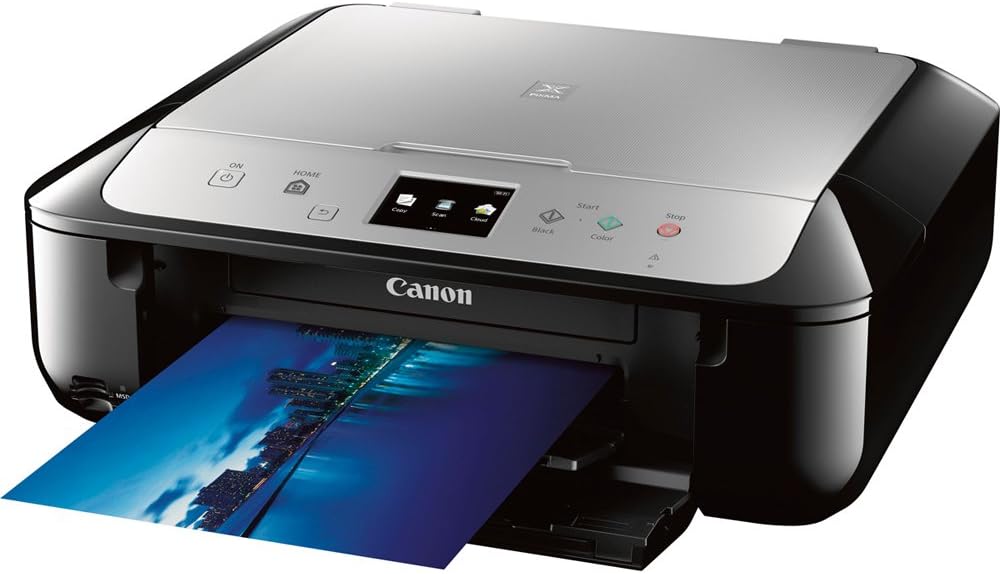 Canon MG6821 Wireless All-in-One Printer with Scanner and Copier: Mobile and Tablet Printing with Airprint™ and Google Cloud Print Compatible