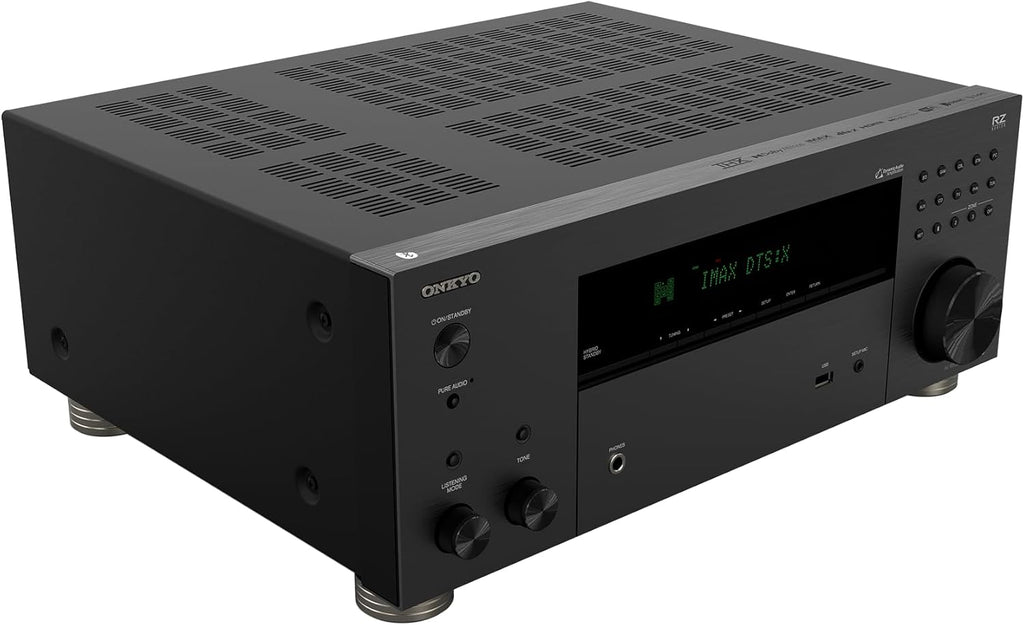 Onkyo TX-RZ30 9.2-Channel AV Receiver - 100 Watts Per Channel, Dirac Live Out of Box, Works with Sonos Certified, THX Certified and More (Renewed)