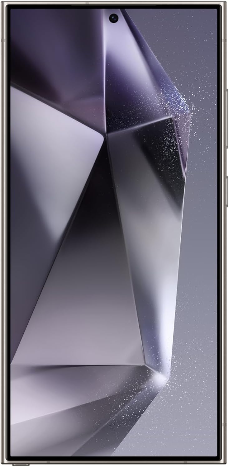 Samsung Galaxy S24 Ultra 5G, 256GB, Titanium Violet - Unlocked (Renewed)