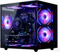 suevery Prebuilt Gaming PC Desktop, Ryzen 5 6-Core 3.6GHz Up to 4.1GHz | 16GB DDR4 RAM | 512G SSD | RX 560 4G Graphics Card | Wi-Fi 6, Gamer Computer Tower for Home Office, Black
