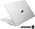 HP Stream 14" HD BrightView Laptop, Intel Celeron N4120, 16GB RAM, 288GB Storage (128GB UFS + 160GB Docking Station Set), Intel UHD Graphics, 720p Webcam, Wi-Fi, 1 Year Office 365, Win 11 S, Silver