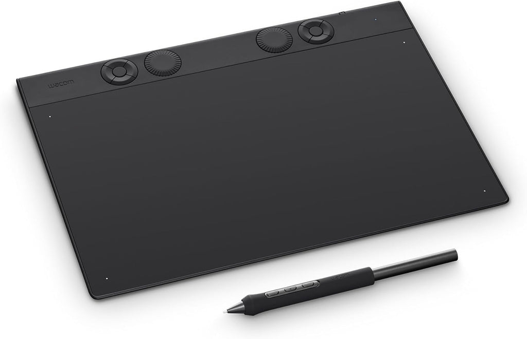 Wacom Intuos Pro Medium Bluetooth Professional Graphic Drawing Tablet with Pro Pen 3, Compatible with Mac, Windows - 2025 Edition
