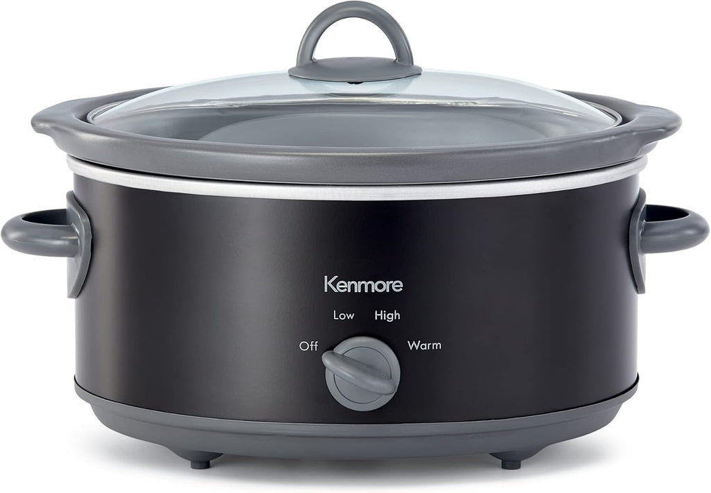 Kenmore 88918 5 Quart Slow Cooker in Black