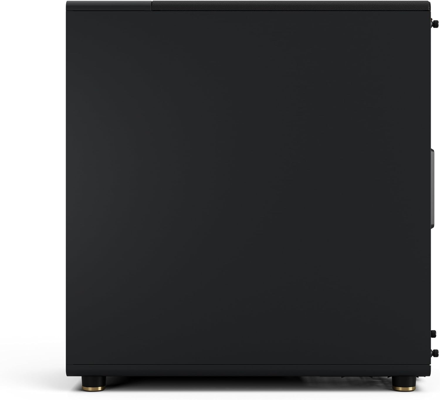Fractal Design North - Genuine Walnut Wood Front - Mesh Side Panels - Two 140mm Aspect PWM Fans Included - Type C USB - ATX Airflow Mid Tower PC Gaming Case,Charcoal Black