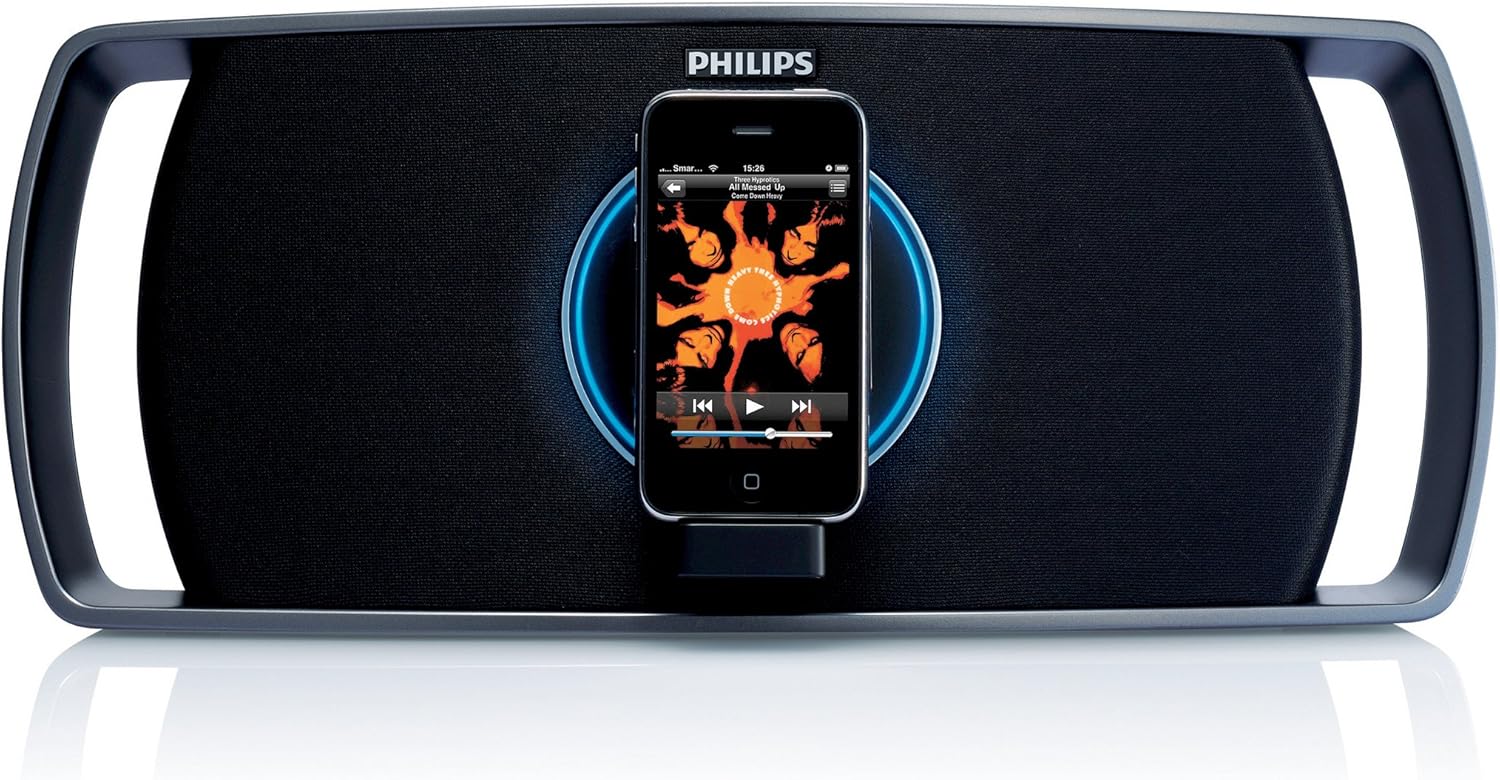 Philips Revolution Motorized Portable Speaker Dock for iPhone/iPod