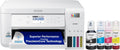 Epson EcoTank ET-3830 Wireless Color All-in-One Cartridge-Free Supertank with Scan Copy, Auto 2-Sided Printing and Ethernet, The Perfect Printer Productive Families, White