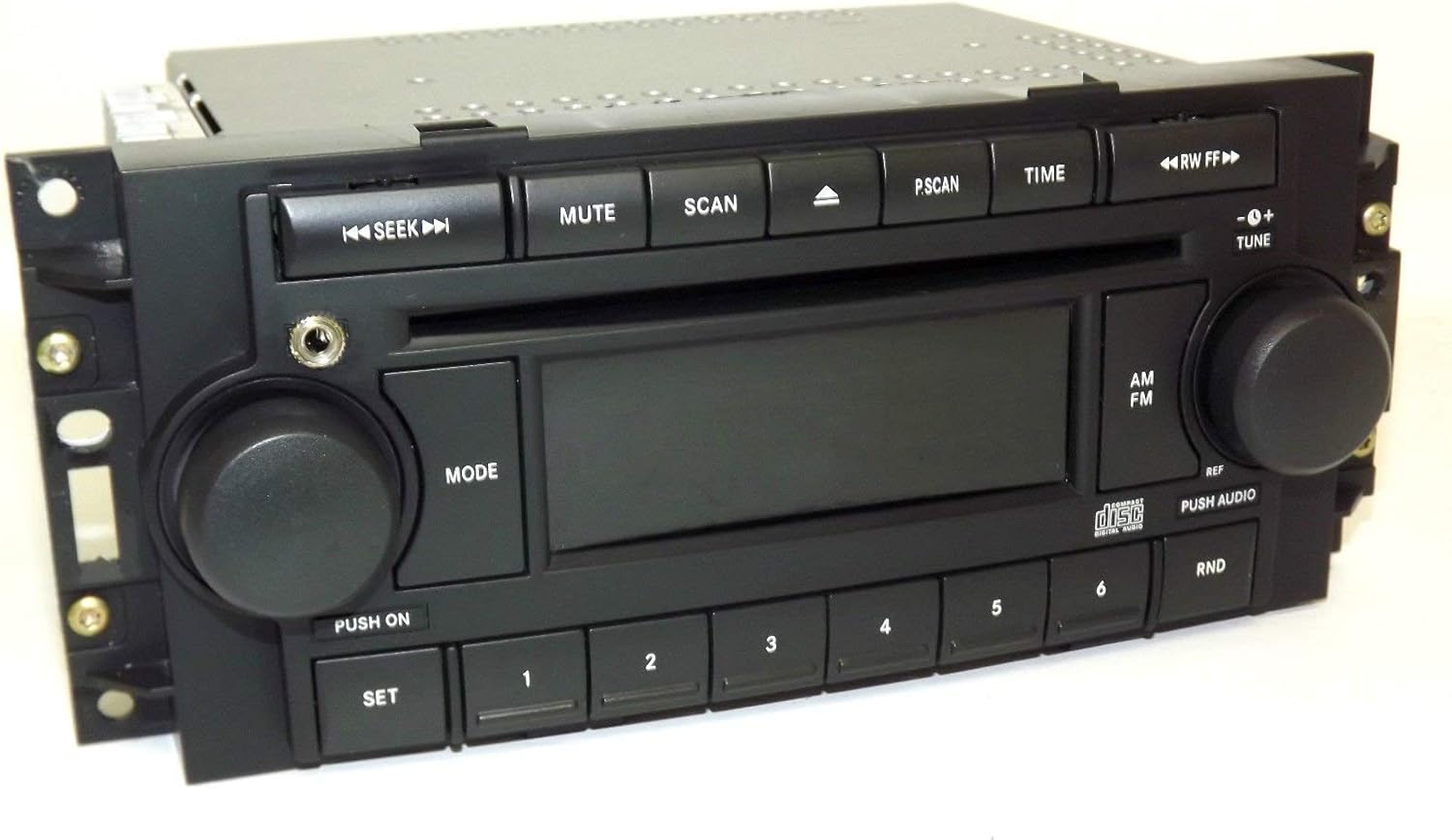 04-10 Chrysler AM FM CD Upgraded w Aux Input for iPhone Android REF P05091710AE (Renewed)
