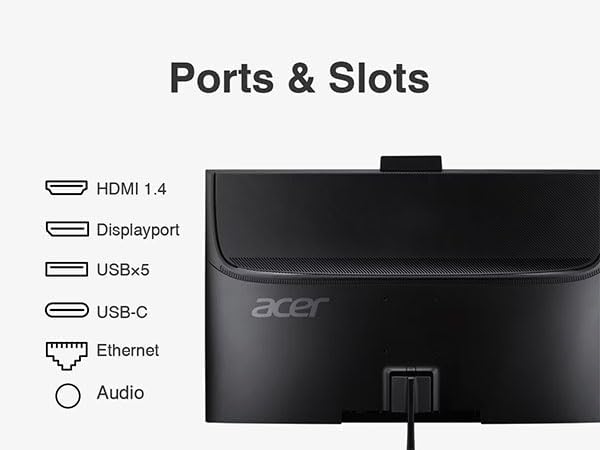 Acer Aspire C27 All-in-One Desktop, 27" IPS FHD Display (Ryzen 7 5825U (5000 Series), 8GB DDR5, 512GB PCIe SSD, Wi-Fi 6E, Webcam, Wireless Keyboard and Mouse, BT 5.3, Win 11 Home) with USB Hub