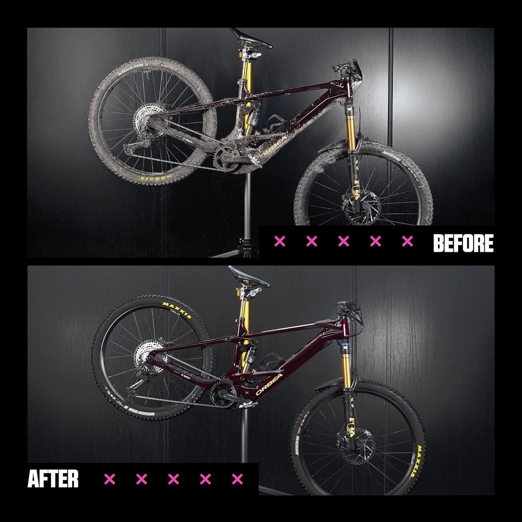 Muc Off Ultimate Bicycle Cleaning Kit - Must-Have Kit to Clean, Protect and Lube Your Bike - Includes Bike Cleaner, Bike Protect, Brushes and More