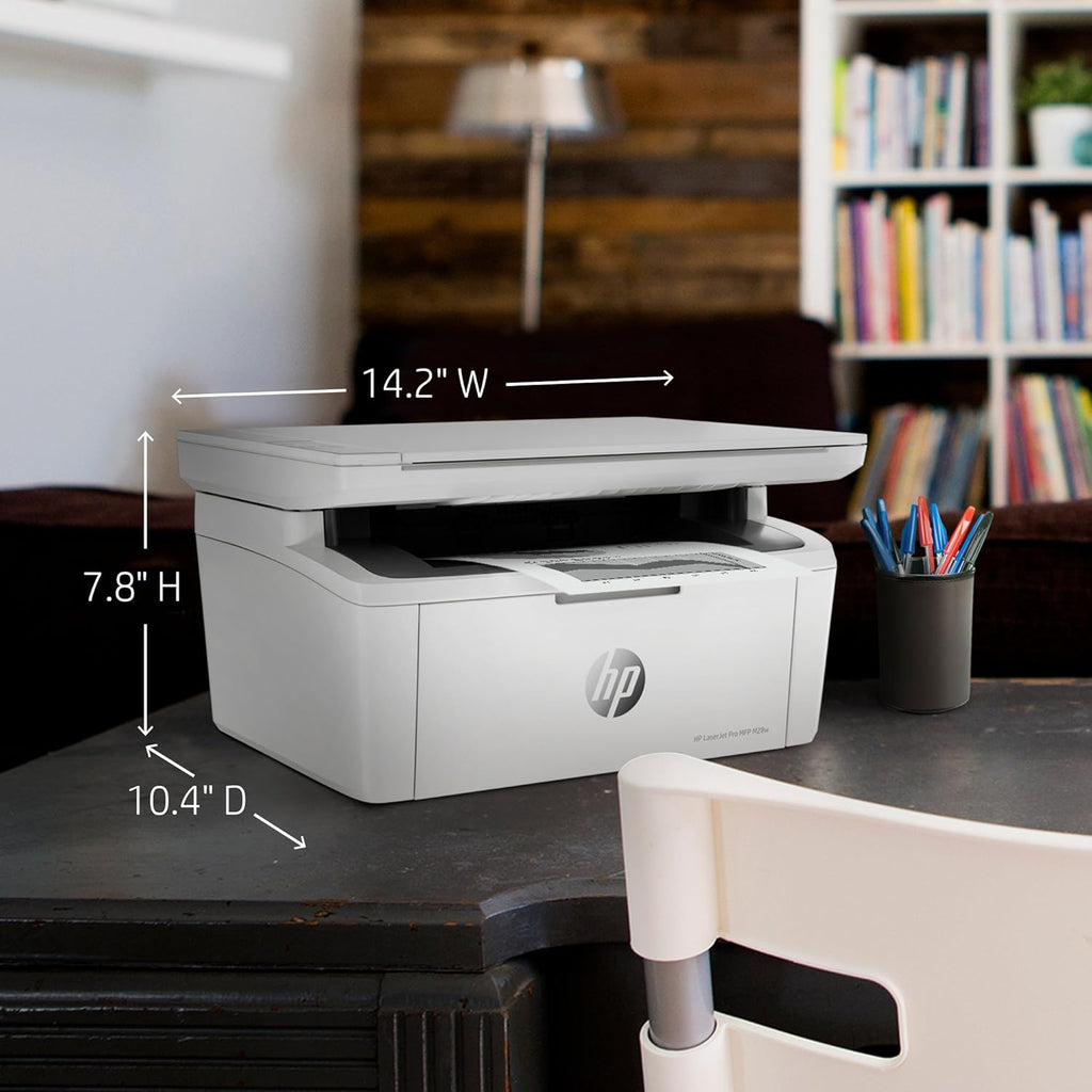 HP Laserjet Pro MFP M29w Wireless Monochrome All-in-One Printer, Works with Alexa (Y5S53A)
