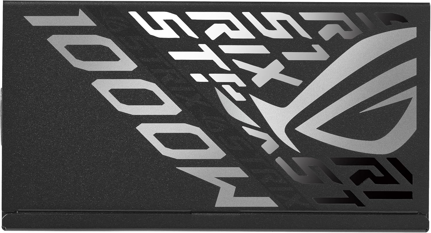 ASUS ROG Strix 1000W Platinum (Fully Modular Power Supply, 80 Plus Platinum Certified, ATX 3.1, Cybenetics Lambda A+, GaN MOSFET, GPU-First Intelligent Voltage Stabilizer, 10-Year Warranty)