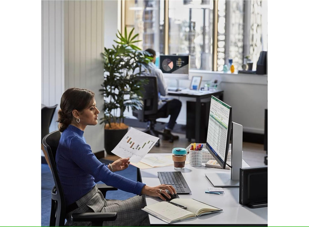 HP Pro Mini 400 G9 Desktop Computer, Intel Celeron G6900T Processor, 16GB DDR5, 512GB SSD, 3-Monitor Ports (2X DisplayPort + HDMI), WiFi 6E, RJ-45, USB-C, Wired Keyboard& Mouse, Windows 11 Pro