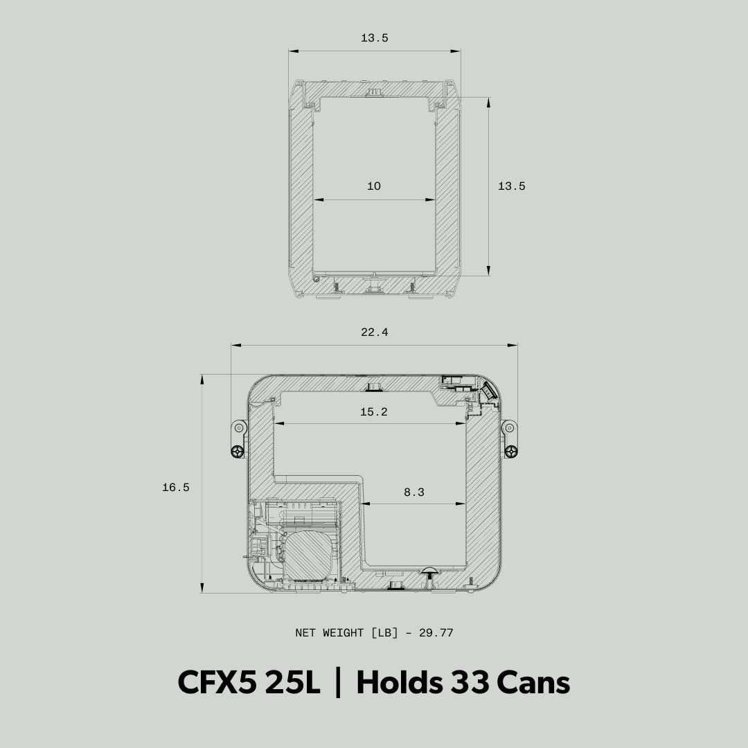 Dometic CFX Electric Cooler | Portable Freezer | CFX5 & CFX3 Series | AC/DC or Solar Powered