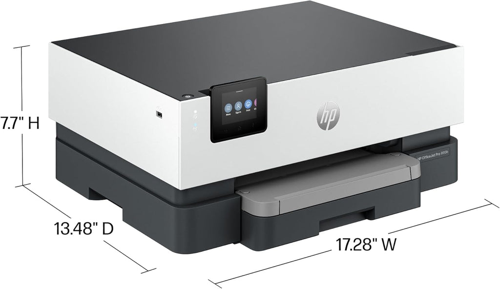 HP Officejet Pro 9110b Desktop Wireless Inkjet Printer - Color