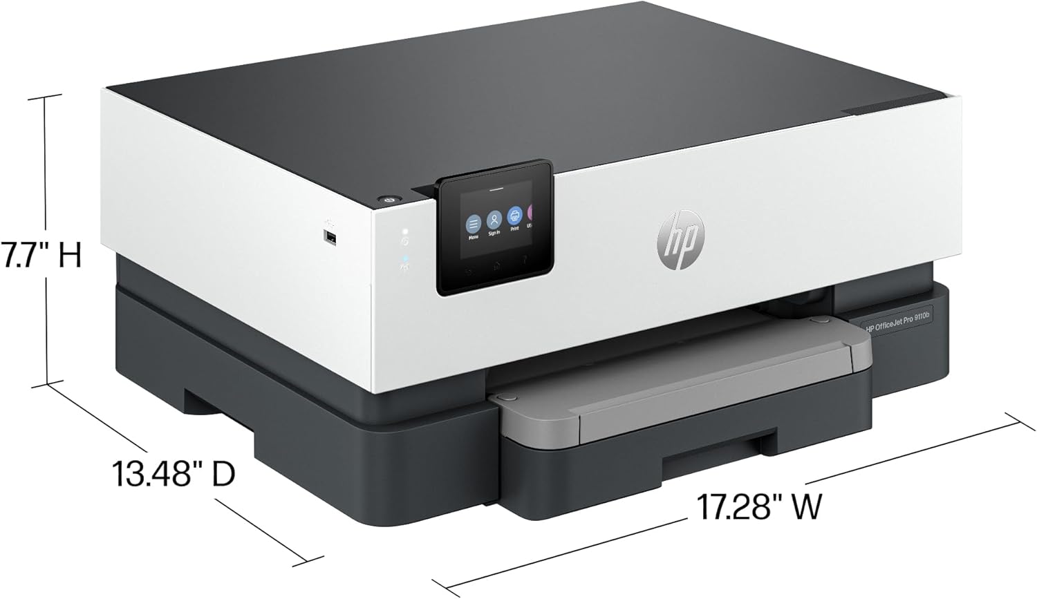 HP Officejet Pro 9110b Desktop Wireless Inkjet Printer - Color