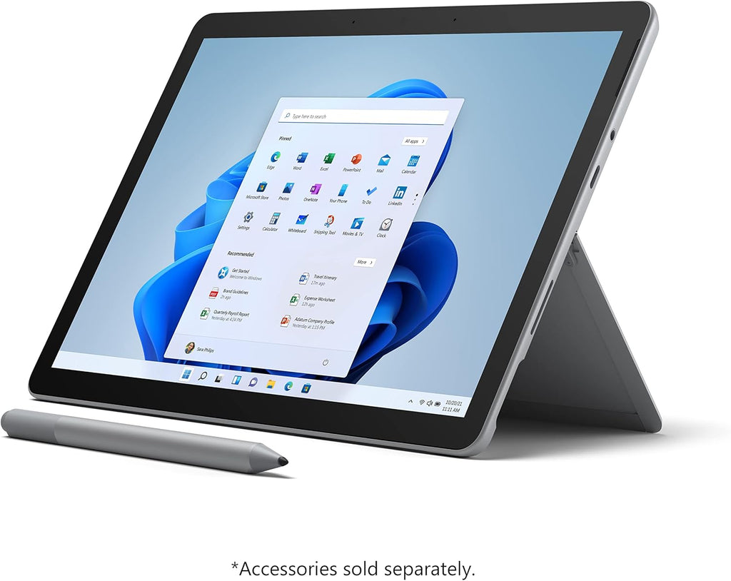 Microsoft Surface Go 2 10.5 inches Touch-Screen Intel Pentium 4GB RAM, 64gb STV-00001 (Renewed)