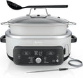 Ninja Foodi PossibleCooker PRO Plus with 11-in-1 Smart Cook System, Thermal Surround Technology, Powerful 1400-Watt Base, Oven safe up to 500º F - White (Renewed)