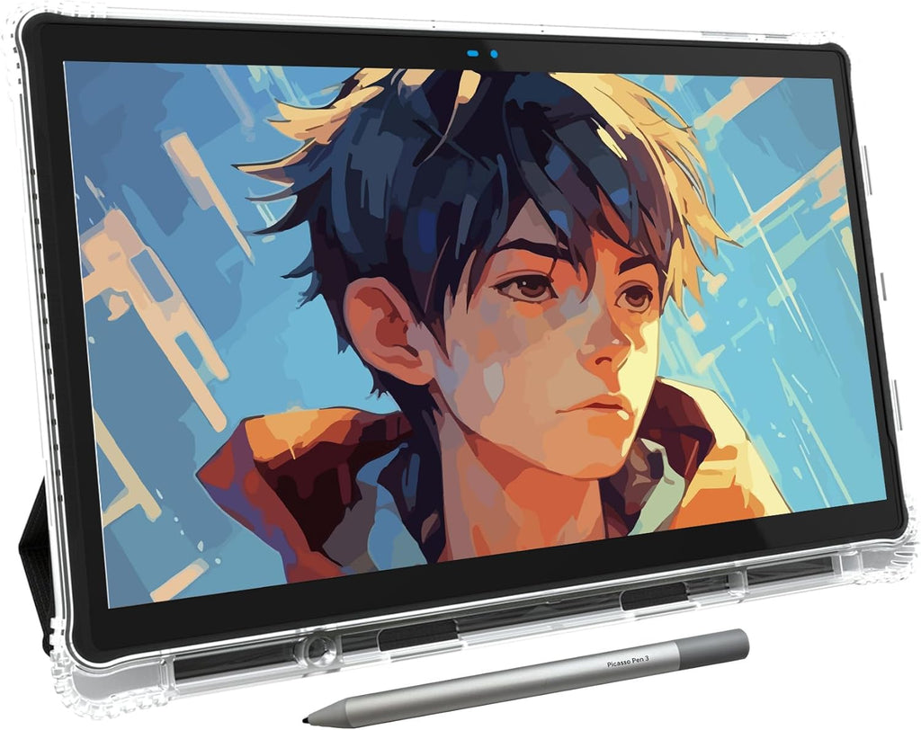 PicassoTab-X11 Standalone Drawing Tablet • No Computer Needed • Pro Drawing Apps & Tutorials • 11" Laminated 2K Screen • 4096 Pressure Stylus Pen • Portable Digital Graphic Tablet for Artists -X11