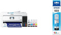 Epson EcoTank ET-15000 Wireless Color All-in-One Supertank Printer & 522 EcoTank Ink Ultra-high Capacity Bottle Cyan (T522220-S)