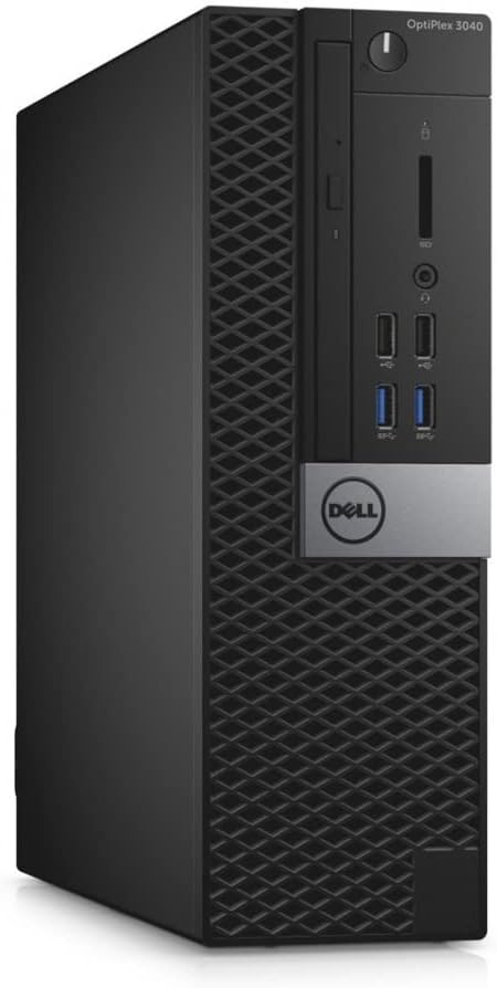 Dell OptiPlex 3040 SFF Desktop PC, 6th Gen Intel Core, 8GB RAM, 256GB SSD, Keyboard & Mouse, Windows 11 Pro (Renewed)