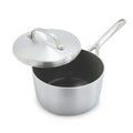 GreenPan GP5 3.26QT Saucepan with Lid, 5-Ply Stainless Steel, PFAS-Free Ceramic Nonstick, Soup Pot, Dishwasher and Oven Safe, Silver