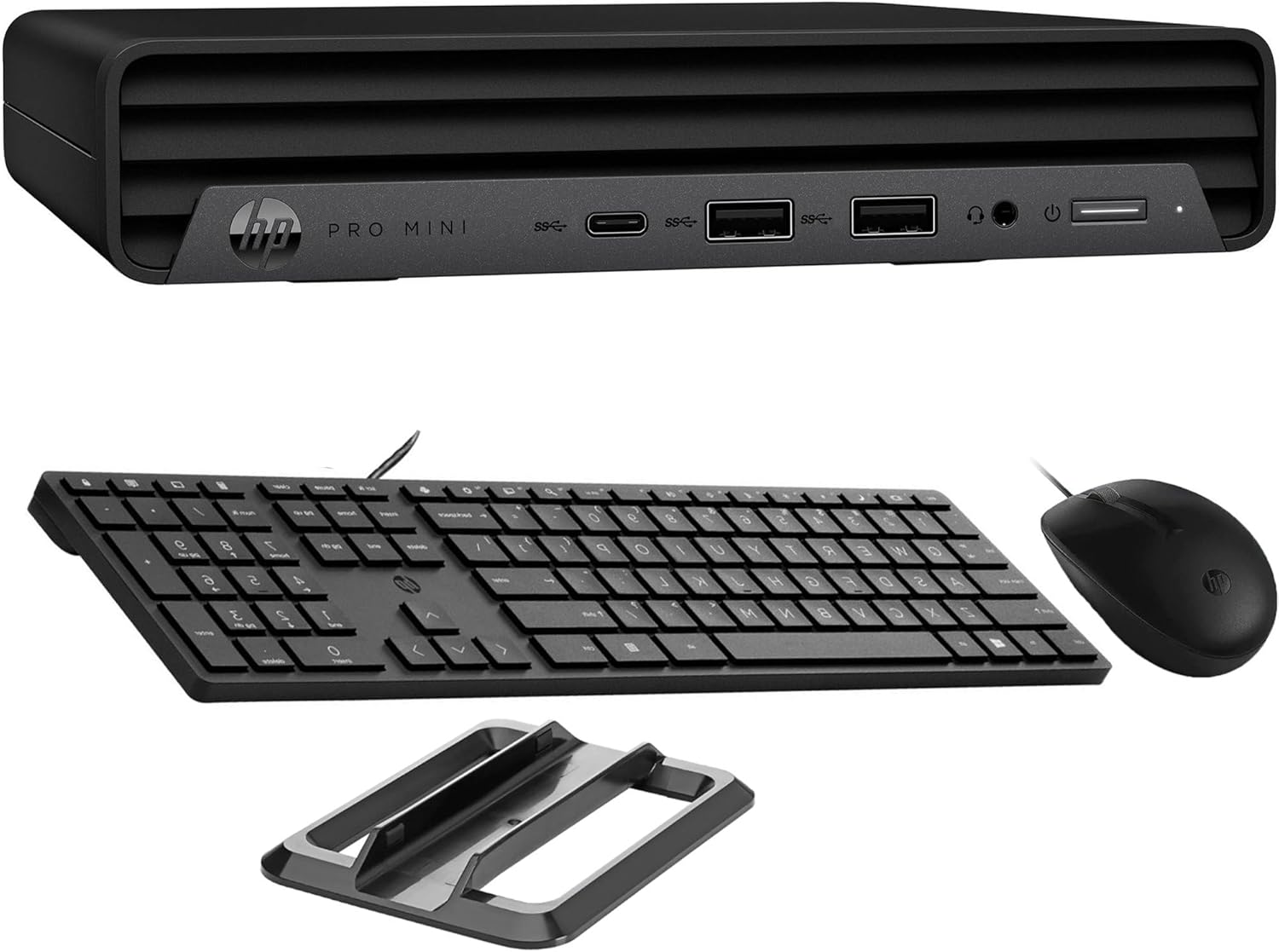 HP Pro Mini 400 G9 Business Mini Desktop Computer, 12th Gen Intel Hexa-Core i5-12500T (Beat i7-11700T), 8GB DDR4 RAM, 256GB PCIe SSD, WiFi 6, Bluetooth 5.2, Windows 11 Pro