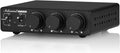 Nobsound 300Wx2 Stereo Amplifier with Phono Input - HiFi Class D Mini Power Amp for Home Theater, Turntables, Studio Monitor | TPA3255 Chip, RCA/MM Inputs, Bass/Treble Control (NS-13G MAX DC 48V)