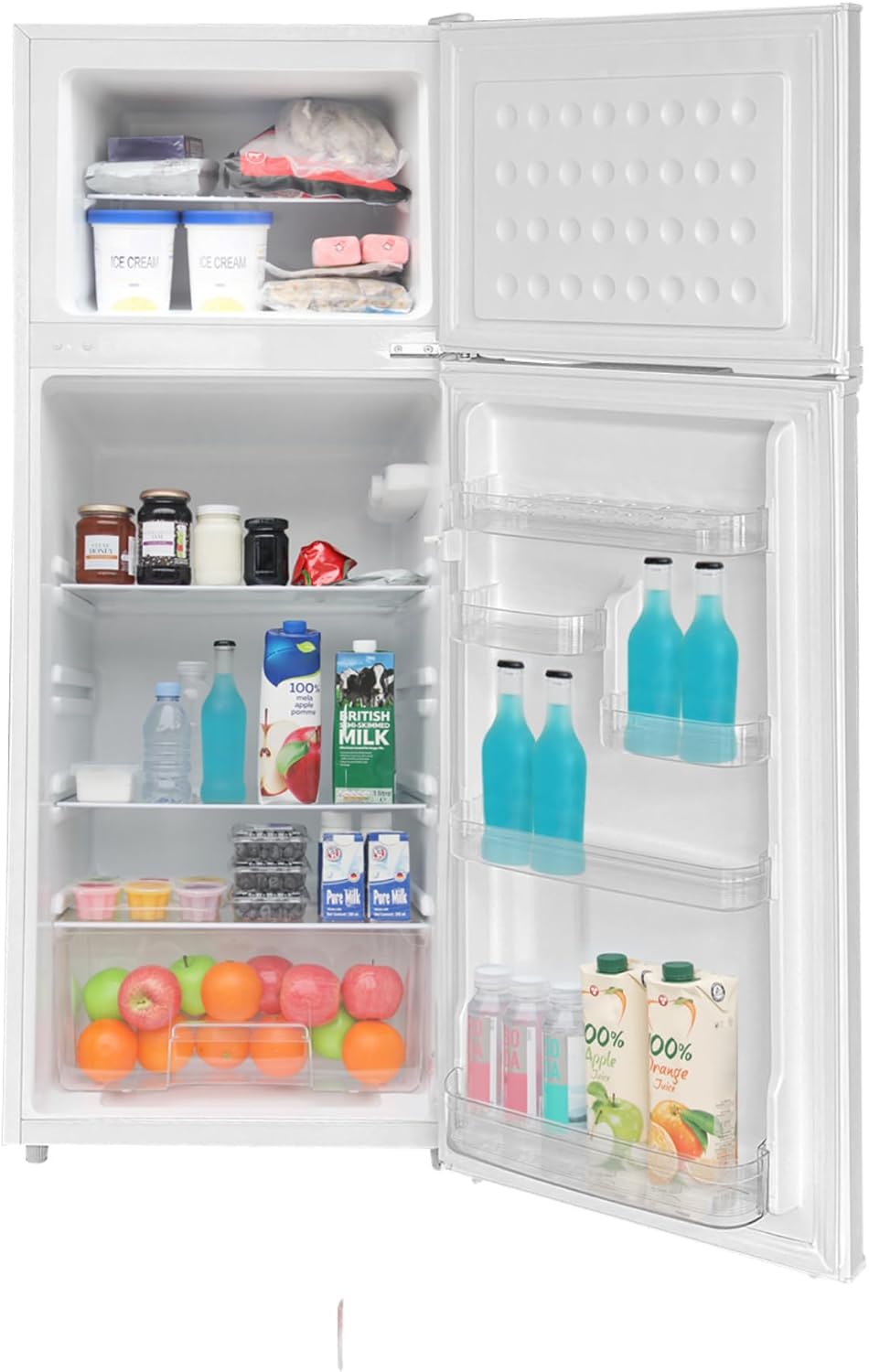ARCTIC CHEF ACFR741WHITE6COM Apartment Size Large Compact Fridge, 7.5, White