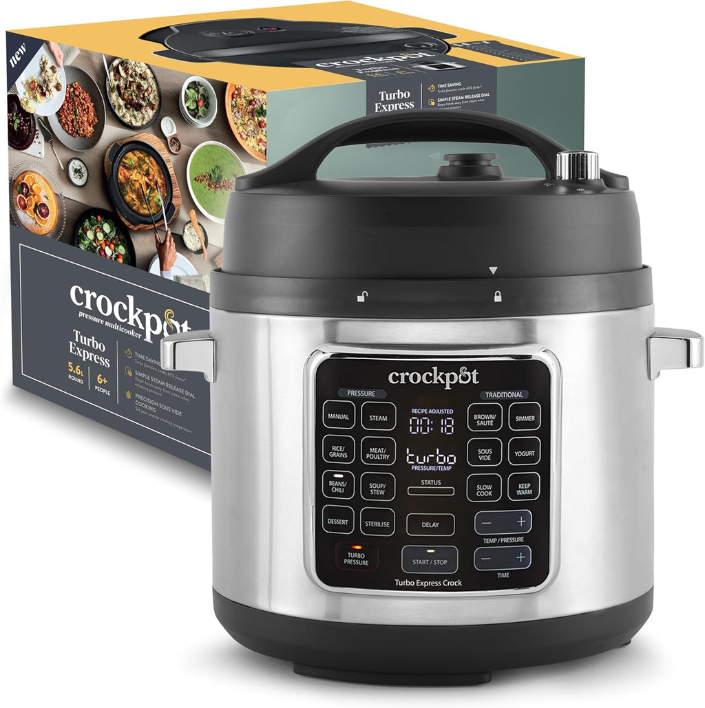 Multicooker crockpot turbo express 5.6l